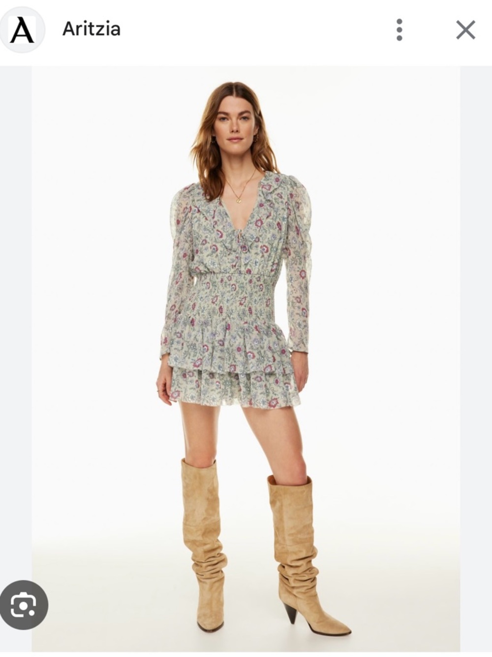 Wilfred aritzia “poem” dress - Picture 3 of 10